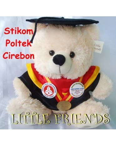 Boneka Wisuda Stikom Poltek Cirebon (30 cm)